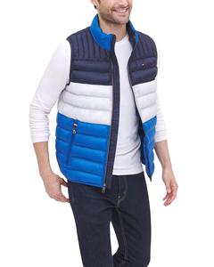 Premium <b>Puffer</b> <b>Vest</b> <b>Jacket</b> Custom Embroidery Lightweight Winter Quilted Outerwear Casual Sleeveless Gilet with Personalized Logo - Product Image 5