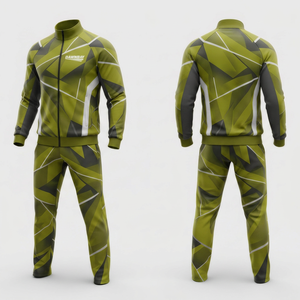 Chándal Deportivo Sublimado, Uniforme de Equipo Personalizado para Hombre y Mujer, Fabricante de Ropa Deportiva, 100% Poliéster, Absorbente de Sudor - Product Image 1
