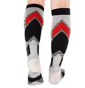 <b>Men's</b> Athletic <b>Socks</b> Solid Knitted Cotton Anti-slip Thick Breathable <b>Sports</b> Cushioned Summer Knee <b>Socks</b> 2Pcs - Product Image 4