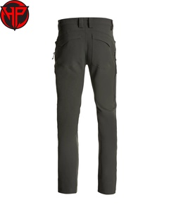 Pantalones Hexaplus Industries Negros de Cintura Media, Corte Recto, Estilo Vintage, Tácticos, para Expedición y Caza, para Hombre, Otoño, Premium, Soft Shell - Product Image 5
