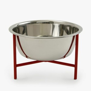 Juego de Platos Dobles Elevados para Mascotas de Acero Inoxidable Moderno, para Comida y Agua de Perros y Gatos, con Tamaño y Forma Personalizables - Product Image 6