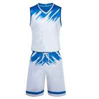 Uniformes de Baloncesto de Diseño OEM, Nuevo Estilo, Tallas Grandes, Unisex para Adultos, 100% Poliéster, Secado Rápido, Ligeros, Transpirables, con Transferencia de Calor