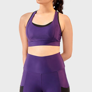Soutien-gorge de sport pour femme au design optimal pour le yoga et la course à pied, vêtements de fitness grande taille, soutien-gorge de sport pour un usage décontracté, soutien-gorge de sport pour femme - Product Image 4
