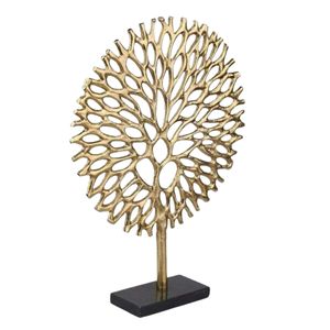 Ornement en métal au design primitif avec texture imitation bois pour cadeau de baptême, décoration industrielle ou accent de présentoir - Product Image 6