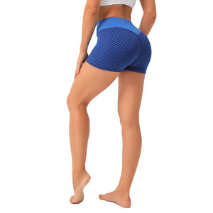 Pantalones cortos deportivos de algodón transpirable para mujer, con logotipo personalizado a precio de mayorista, nueva moda, informales, para gimnasio. - Product Image 3