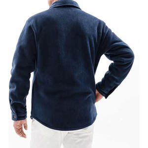 Camisa de Franela con Forro de Sherpa para Hombre, con Logotipo Personalizado, Cálida, a Cuadros, de Alta Calidad - Product Image 4