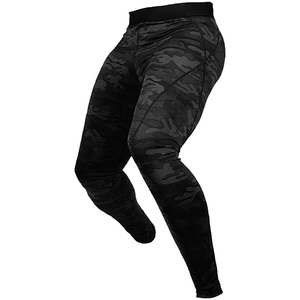Leggings elásticos transpirables para hombre, de corte ajustado, para gimnasio, de secado rápido, pantalones deportivos cómodos para entrenamiento, para uso diario activo. - Product Image 6