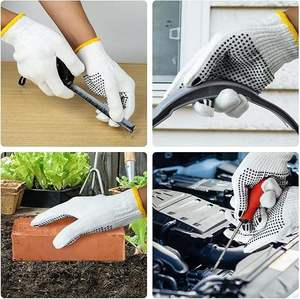 Gants de mécanicien durables pour travaux d'assemblage, gants de protection avec design de doigts compatibles écran tactile pour la construction et la sécurité industrielle - Product Image 3