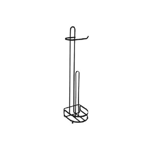 Best Arrival Classic <b>Black</b> Powder Coated <b>Paper</b> Towel Holder with Sturdy Round Base Countertop Napkin Stand - Product Image 4