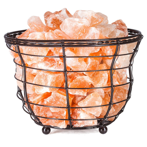 Lampes en sel de l'Himalaya, pureté 100% raffinée, qualité alimentaire, origine Pakistan, emballées en sachet, en bouteille - Product Image 1