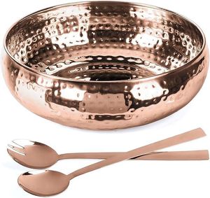Elegante tazón de cobre estilo herencia con un toque antiguo, ideal para regalo de boda y ocasiones especiales. - Product Image 3
