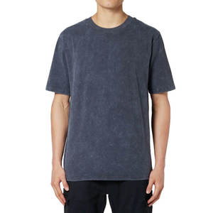100% Cotton Material Made <b>Acid</b> Wash T Shirt For Boys Custom Logo Men’s <b>Acid</b> Wash <b>Drop</b> Shoulder Casual T-Shirt Reasonable Price - Product Image 1