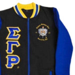 Womens SGRho Dress Jacket Custom Embroidered Elegant Formal <b>Coat</b> Stylish Sorority Business Outerwear Classic Fashion Wholesale - Product Image 4