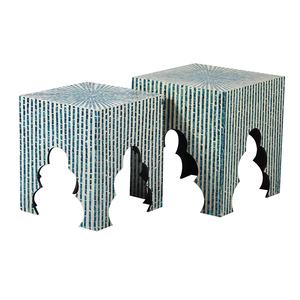 Modern Design Home Furniture Inlay <b>Mother</b> of Pearl Coffee Table <b>Mother</b> of Pearl Inlay Table <b>Mother</b> of Pearl Stool - Product Image 3