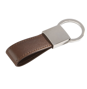 Leather <b>Key</b> Chain Black Color Gift Keychain Hand Strap Hanging Rope Car <b>Key</b> <b>Rings</b> Modern Design - Product Image 4