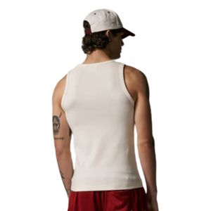 Camiseta sin mangas acanalada de algodón para hombre, ajuste ceñido, color liso, para verano, uso casual, suministro al por mayor OEM - Product Image 1