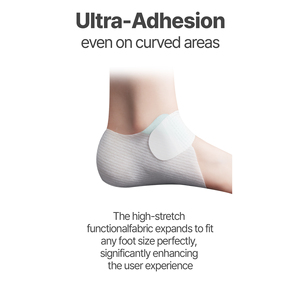 Masque pour les pieds de luxe SALM MOA, pack non tissé, exfoliant, absorption rapide, essence infusée, réparation des talons secs, OEM ODM, soin de la peau exfoliante - Product Image 5