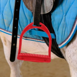 Estribos de Alto Rendimiento para Montar a Caballo, Diseño Antideslizante, Amortiguación de Impactos, Plataforma Ancha, Equipo de Seguridad Ecuestre - Product Image 5
