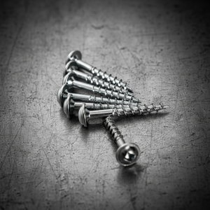 สกรูหัวแบน เมตริก/นิ้ว สำหรับงานไม้ แบบเกลียวปล่อย หัวฟิลลิปส์/โพซิไดรฟ์ ชุบสังกะสี/นิกเกิล เหล็กกล้าคาร์บอน เหล็กกล้าไร้สนิม เกลียวหยาบ - Product Image 1