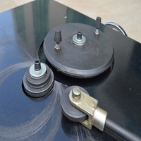 Machine de pliage de coude ronde de petite taille pour la fabrication de conduits d'air ronds, fournie par l'usine