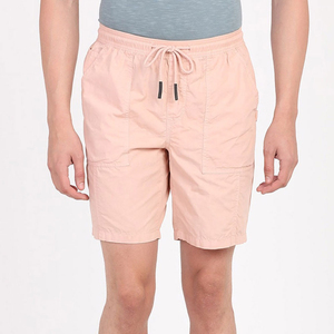 <b>Men's</b> 100% Cotton Board <b>Shorts</b> Casual Summer Drawstring Elastic Waist Gym <b>Lounge</b> Streetwear Quick Dry Anti-Wrinkle Custom Logo - Product Image 4