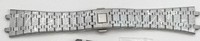 Montre de luxe SHREYA DIAM pour homme, rectangulaire, en acier inoxydable, analogique, avec cristaux, 46 mm, chiffres romains, diamants, bracelet à fermoir déployant