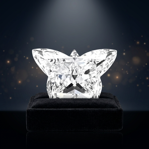 Diamant de laboratoire de qualité supérieure en forme de papillon, couleur D-F, polissage excellent, clarté CVD VVS-VS, pour la fabrication de bijoux pour femmes et sur mesure - Product Image 4