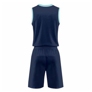 Uniformes de Baloncesto Personalizados de Alta Calidad para Hombre, Conjuntos Transpirables con Cuello en V sin Mangas, 220g, Equipo de Entrenamiento, Servicio OEM Disponible - Product Image 4