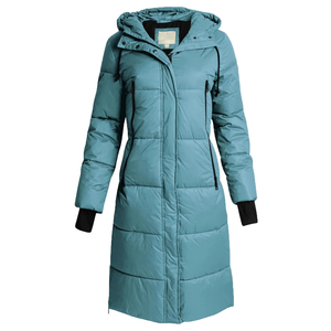 Women's Outdoor Winter <b>Parka</b> <b>Coat</b> Durable Warm Insulated Hooded Jacket Water Resistant Wholesale Supplier Soft Warm Winter - Product Image 6