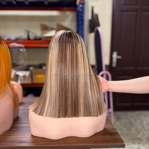 Premium Hair Products Vietnamese Human Hair <b>Wig</b> Bone Straight Hair Lace Front <b>Wigs</b> Raw Vietnamese Hair Wave Curly Customize - Product Image 2