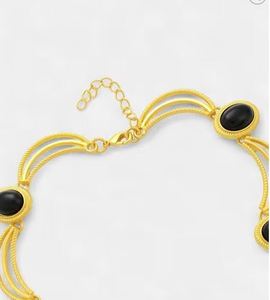 Conjunto de Collar y Pendientes de Lujo Ligero Estilo Retro Europeo-Americano para Mujer, de Aleación de Zinc con Zirconia Incrustada, Cadena de Clavícula para Aniversario - Product Image 6