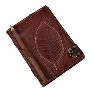 Cuaderno de Cuero Genuino Antiguo con Logotipo Personalizado, Encuadernación Espiral Premium con Costura a Caballete, Empaquetado en Caja de Regalo - Product Image 3