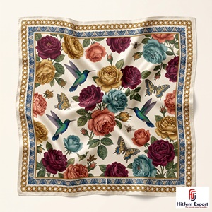 Premium Printed <b>Scarf</b> Soft Fabric Head <b>Scarf</b> White Label Service OEM ODM Textile Manufacturer Bali Custom Fabric Products - Product Image 6