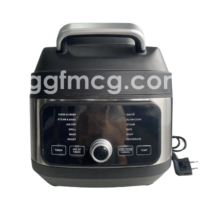 SM08-Großhandel Air Fryers / Air Fry Multi Kocher MFC-AF-6E 5.7L schwarz Farbe