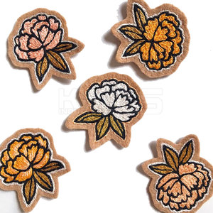 Parche Bordado Profesional al por Mayor, Precio por Tamaño Personalizado, Parche Bordado de Venta Caliente, Tela Suave al por Mayor - Product Image 2