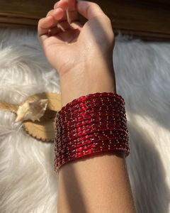 AM IMPEX KP-100 Bracelets pour femmes en acier inoxydable et alliage de cuivre, faits à la main au Pakistan, style goutte de pluie, tendance, pour mariage, style cachemiri - Product Image 4
