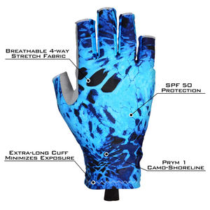 Guantes de Pesca Profesionales de Alta Calidad, Cómodos, de Poliéster, Antideslizantes e Impermeables para Exteriores, Diferentes Tallas para Todos, Más Vendidos - Product Image 2