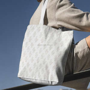 Bolsa de Compras con Estampado Floral y Bloques de Color Personalizados, Correa Lateral Extra Larga, Soporte Inferior, Fabricante Indio - Product Image 5