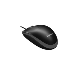 [Mighty Mouse] Souris optique filaire Logitech B100, USB, ergonomique, accessoire informatique de bureau, molette de défilement fluide - Product Image 4