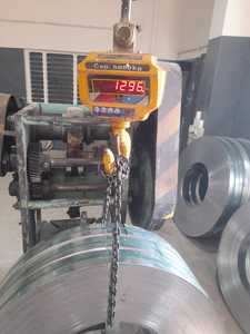 เครื่องชั่งน้ำหนักดิจิตอลแบบพรีเมียม 5000 กก. จอแสดงผล LED ตัวเครื่องอะลูมิเนียม 24V 230V ควบคุมด้วยรีโมท ชาร์จไฟได้ - Product Image 4