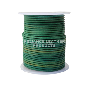 Antique 100% Pure Leather Cord Custom Sizes DIY Jewelry Braiding Lacing Craft Accessories Beads Findings Packaged Bag RELIANCE - Product Image 2