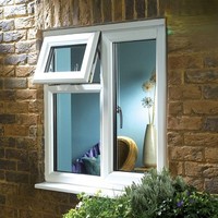Puertas y Ventanas Corredizas Verticales de Doble Cristal con Marco de Aleación de Aluminio, Estilo 2026, para Exteriores de Hotel, Resistentes al Calor y al Sonido