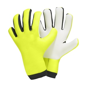 Guantes de Portero de Fútbol Pro One, de Cuero, Completos, Antideslizantes, Transpirables, con Correa de Muñeca Ajustable, Unisex, para Deportes - Product Image 2