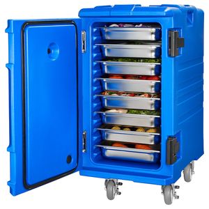 Boîte isotherme de 127 litres avec contrôle automatique de la température, chargement frontal, chauffe-plats avec doubles boucles pour la restauration - Product Image 1