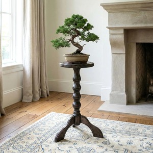 Traditional Chinese Wooden Flower Stand Hand Carved Indoor Plant Display Table For Green Plants Wooden Plant Stand - Product Image 1
