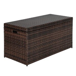 Pratica Cassetta Portaoggetti da Esterno a Singolo Ripiano, Sfumata Marrone, Semplice e Facile da Usare per Attrezzi - Product Image 5