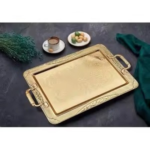 Modern Stainless Steel Eco-Friendly Durable <b>Chocolate</b> Tray for Sweet Serving Dessert Display <b>Wedding</b> Reception Table Decoration - Product Image 1