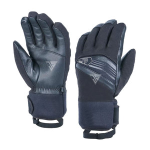 Gants de ski et de snowboard imperméables en polyester/cuir respirant avec protection des poignets, très demandés pour l'hiver en extérieur - Product Image 2