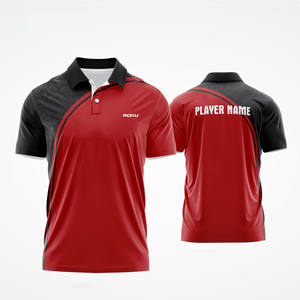 Ropa Deportiva de Jersey con Estampado Sólido y Sublimación Personalizada al por Mayor para Hombre y Mujer, Camisetas de Secado Rápido de Poliéster/Algodón - Product Image 1