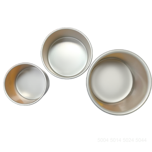 Moule à gâteau rond en aluminium, diamètre 6 pouces x hauteur 2,4 pouces, parfait pour la cuisson des cheesecakes. - Product Image 6